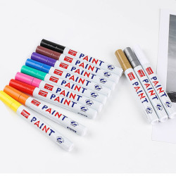 Lakkmarker 2-3mm, kerek fekete Lakkmarker King Garl