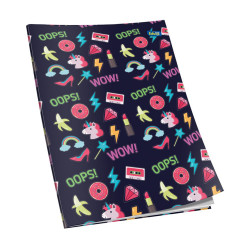 Füzet A4, 52lap, sima 60 g. papír, Educa Iskolai füzet Educa