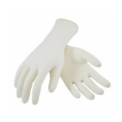 Gumikesztyű latex púderes S 100 db/doboz GMT Super Gloves fehér Gumikesztyű GMT