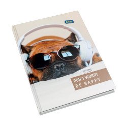 Butikkönyv A5, 96lap, Educa kockás Karton beíró Educa