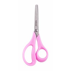 Olló 14cm, kerekített heggyel, ergonomikus, iskolai, Nebulo Ollók, kések Nebulo