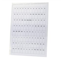 Betűkártya Iskolai készségfejlesztő Civis