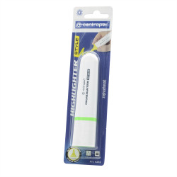 Szövegkiemelő 1-4,6mm, vágott hegyű, Centropen 6252 neon zöld Szövegkiemelő Centropen