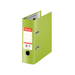 Iratrendező A4, 7,5cm, PP élvédő sínnel, Esselte Standard Vivida világoszöld Iratrendező Esselte