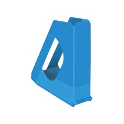 Iratpapucs 6,8cm, műanyag, Esselte Europost Vivida kék Iratpapucs Esselte