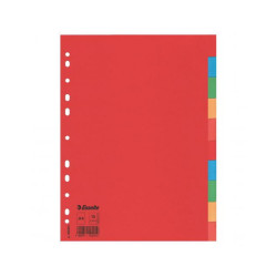 Regiszter A4, 10 részes karton Esselte Economy színes Regiszter Esselte