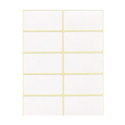 Etikett címke, 25x50mm, 6 lap, 10 címke/lap Etikett - címke Egyéb