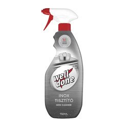 Inox tisztító szórófejes 750 ml Well Done Speciális tisztítószerek Well Done