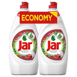 Mosogatószer 2 x 900 ml kézi duopack Jar Gránátalma Kézi mosogatás Jar