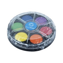 Vízfesték készlet 6 darabos kerek Bluering® Vízfesték Bluering