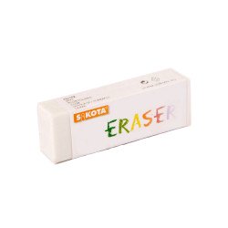 Radír 20-as fehér szögletes papír tokban extra CREATIVE JUNGLE Radír CREATIVE JUNGLE