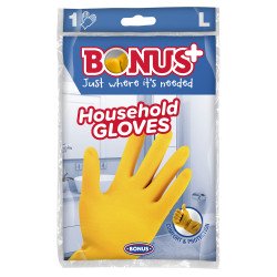 Gumikesztyű L háztartási Bonus_B316 Háztartási kesztyű Bonus