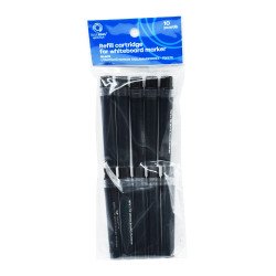 Utántöltő patron cserélhető betétes táblamarkerhez Bluering fekete Táblamarker Bluering