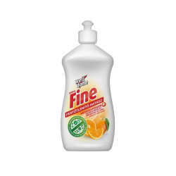 Mosogatószer 500 ml fertőtlenítő hatással Well Done narancs Kézi mosogatás Well Done