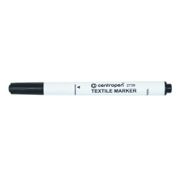 Textilfilc 1,8mm, Centropen 2739 fekete Textil marker Centropen