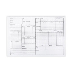 Személyi nyilvántartó tasak 320x220 mm B.VALL.11 Nyilvántartás Bluering