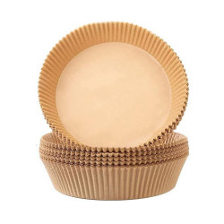 Sütőpapír Air Fryer forrólevegős sütőbe kerek átmérő:16 cm 50 db/csomag Konyhai kiegészítő Egyéb