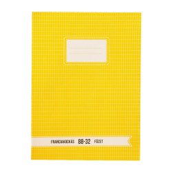 Füzet iskolai A4, 32lap, franciakockás 88-32 Lynx Iskolai füzet Lynx