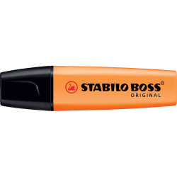 Szövegkiemelő 2-5mm, vágott hegyű, STABILO Boss original narancs Szövegkiemelő Stabilo
