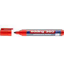 Táblamarker 1,5-3mm, kerek Edding 360 piros Táblamarker EDDING
