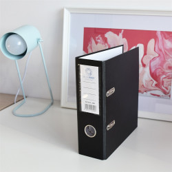 Iratrendező A5, 7,5cm, álló Bluering®, fekete Iratrendező Bluering