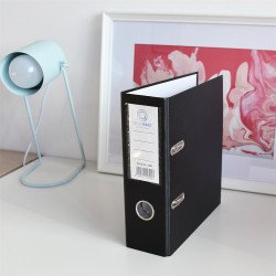 Iratrendező A5, 7,5cm, álló Bluering®, fekete Iratrendező Bluering