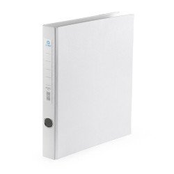 Gyűrűskönyv A4, 3,5cm, 2 gyűrűs PP/PP Bluering® Prémium fehér Gyűrűskönyv Bluering