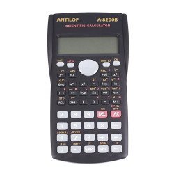 Számológép tudományos 240 funkciós fekete Antilop A-8200B Számológép Antilop