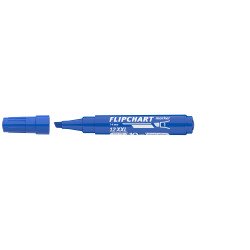 Flipchart marker vízbázisú 1-4mm, vágott Artip 12XXL kék Flipchart marker Ico