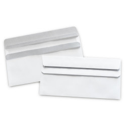 Boríték LA4 öntapadó bélésnyomott 110x220mm Bluering® fehér Boríték Bluering