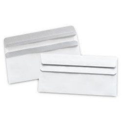 Boríték LA4 öntapadó bélésnyomott 110x220mm Bluering® fehér Boríték Bluering