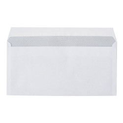 Boríték LA4 szilikonos bélésnyomott jobb ablakos 35x90mm 110x220mm J28A20 Bluering® fehér Boríték Bluering