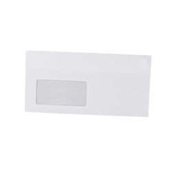 Boríték LA4 öntapadó bélésnyomott bal ablak 45x90mm 110×220mm B20A15 Bluering® fehér Boríték Bluering