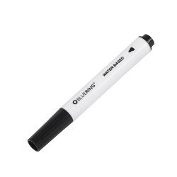 Flipchart marker rostirón vizes kerek végű 3mm, Bluering® fekete Flipchart marker Bluering