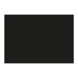 Dekor karton 2 oldalas 50x70 cm, 200g 25ív/csomag, Bluering® fekete Karton, krepp papír Bluering