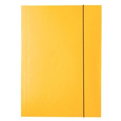 Gumis mappa A4, karton 15mm, Esselte Economy sárga Gumis mappa Esselte