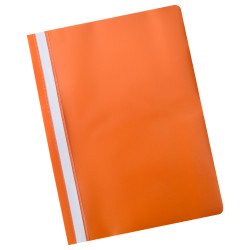 Gyorsfűző műanyag A4, PP Fornax narancs Gyorsfűző műanyag Fornax