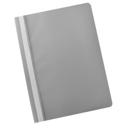 Gyorsfűző műanyag A4, PP Fornax szürke Gyorsfűző műanyag Fornax