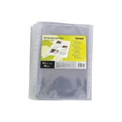 Genotherm lefűzhető A4, 130 micron, víztiszta XL( 223x300mm,) Fornax 50 dbcsomag, Lefűzhető genotherm Fornax