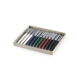 Golyóstoll PX jellegű vegyes test, Bluering® írásszín kék Golyóstoll Bluering