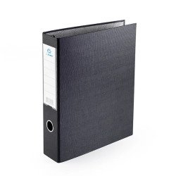 Gyűrűskönyv A4, 6,5cm, 4 gyűrűs Bluering® fekete Gyűrűskönyv Bluering