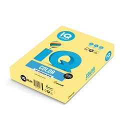 Másolópapír, színes, A3, 80g. IQ YE23 500ív/csomag, pasztell sárga Másolópapír színes IQ