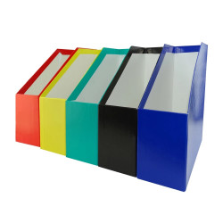 Iratpapucs 9cm, karton, lakkozott Bluering® zöld Iratpapucs Bluering