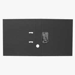 Iratrendező A4, 5cm, két oldalt PP borítás,lapraszerelt, Bluering® Premium fekete Iratrendező Bluering