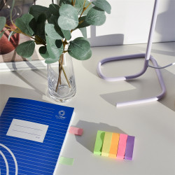 Jelölőcímke 15x50mm, 5x100lap, papír, Bluering® Jelölőcímke Bluering