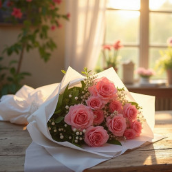 Kalapcsomagoló papír íves, selyem papír 60 x 80cm 20 kg/csomag Bluering® Csomagolópapír Bluering