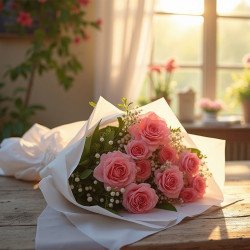 Kalapcsomagoló papír íves, selyem papír 60 x 80cm 20 kg/csomag Bluering® Csomagolópapír Bluering