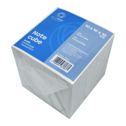 Kockatömb ragasztott, 10x10x10cm, Bluering® fehér Kockatömb Bluering