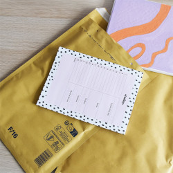 Légpárnás tasak 16/F szilikon külső méret 240x350mm, belső méret 220x340mm, Bluering® barna Légpárnás tasak Bluering