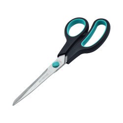 Olló 21cm, műanyag fekete-zöld nyél Bluering® Ollók, kések Bluering